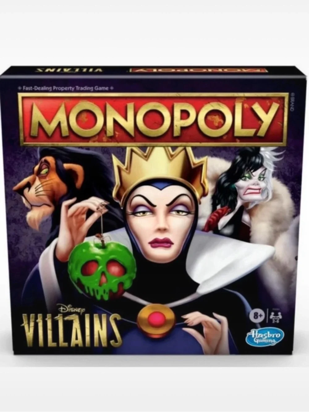 Disney Villains Edition Monopoly Board Game by Hasbro